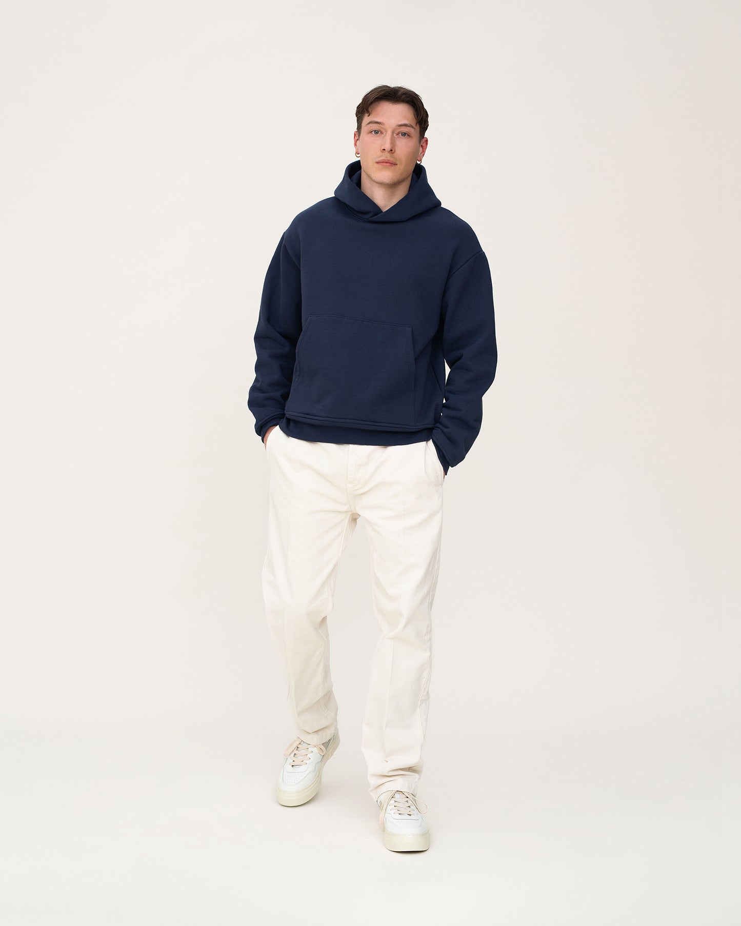 designer hoodie, navy hoodie, mens hoodie, outfit