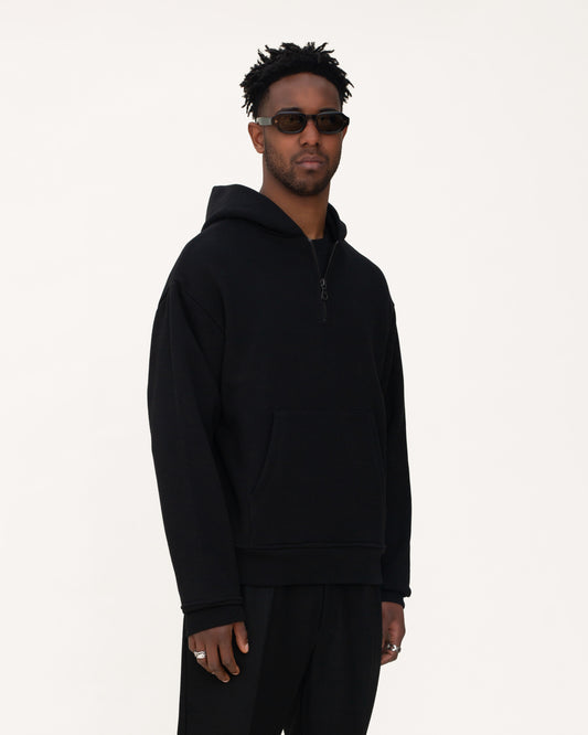 zip up hoodies, grey hoodie, mens hoodie, angle side