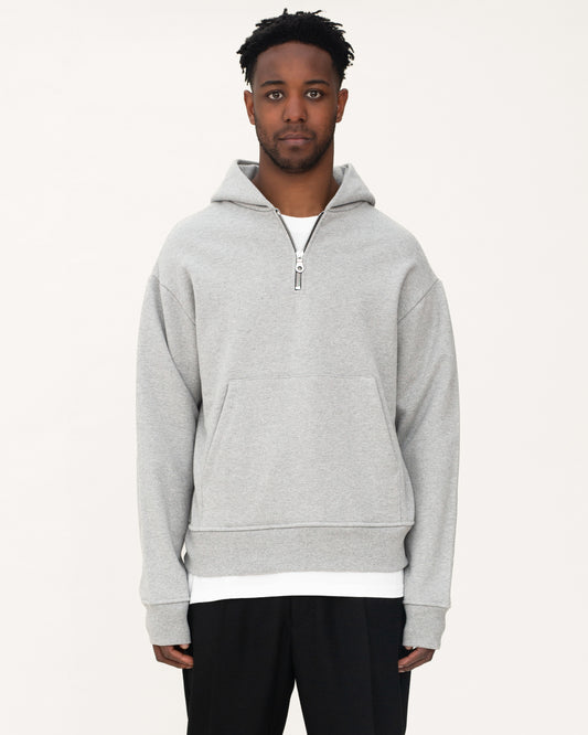 zip up hoodies, grey hoodie, mens hoodie, front side